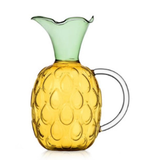 イッケンドルフ ミラノ FRUIT＆FLOWERS　ジャグ パイナップル 1.1L