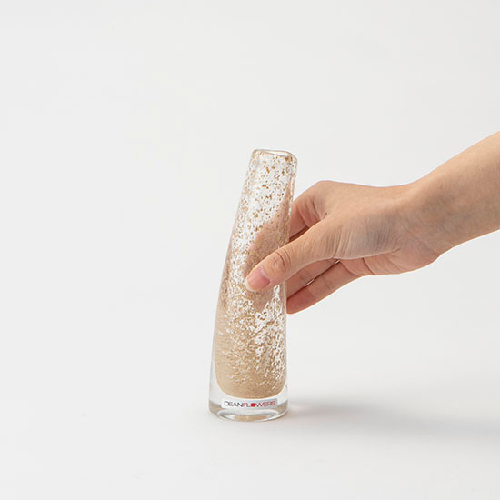 HenryDean  ヘンリーディーン　Grass Sビジュー　ガラス花瓶　花器　一輪挿し