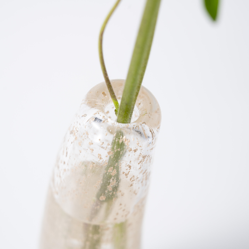 HenryDean  ヘンリーディーン　Grass Sビジュー　ガラス花瓶　花器　一輪挿し