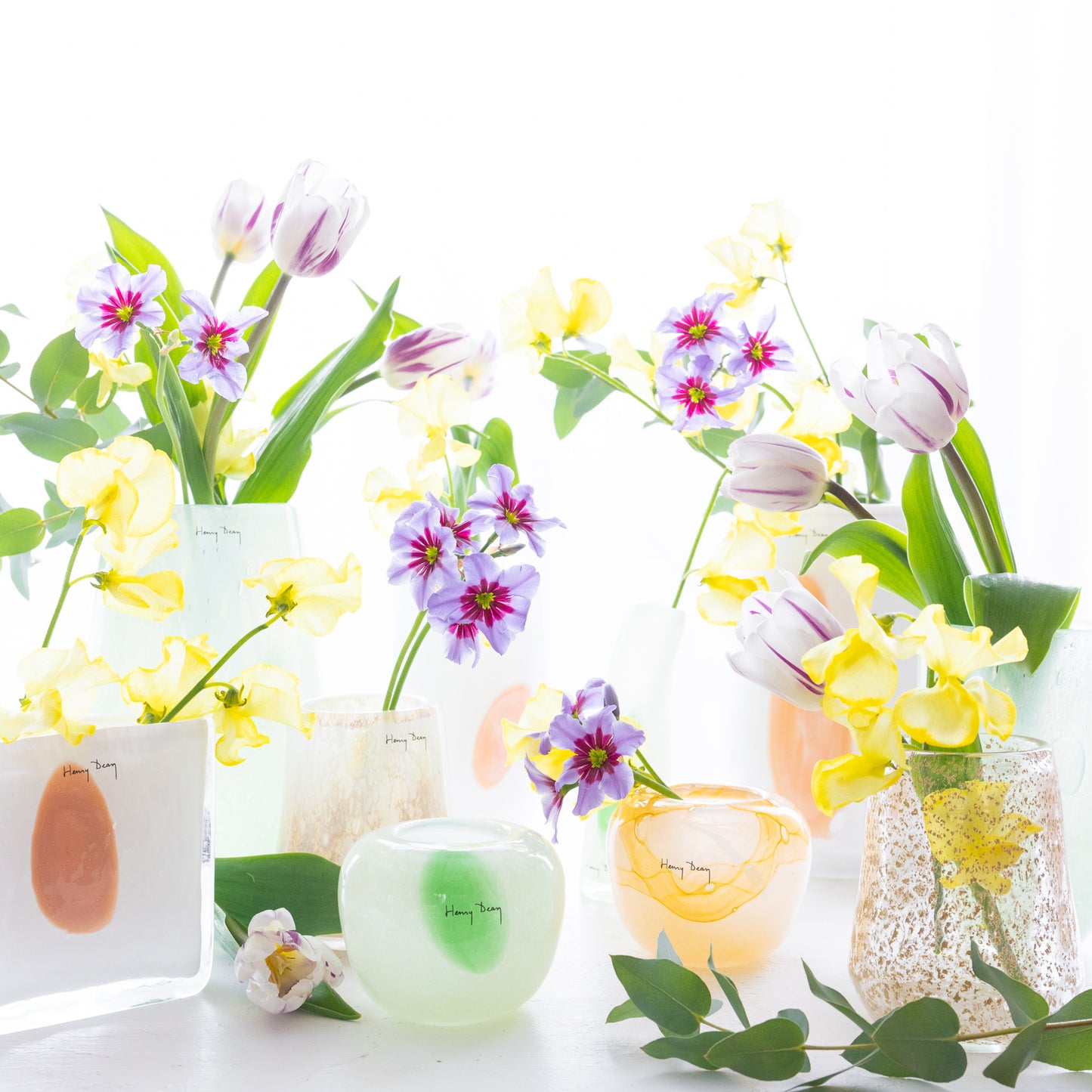 HenryDean ヘンリーディーン Grass S ピンクステインB